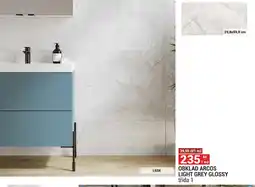 Merkury Market Obklad arcos light grey glossy nabídka