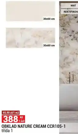 Merkury Market Obklad nature cream CCR105-1 nabídka