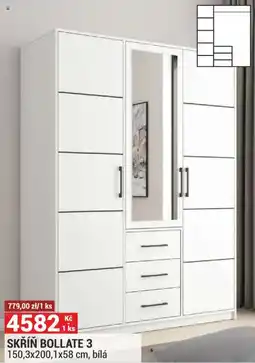 Merkury Market Skříň bollate 3 nabídka