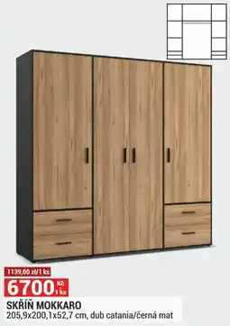 Merkury Market Skříň mokkaro nabídka
