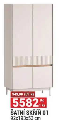 Merkury Market Šatní skříň 01 nabídka