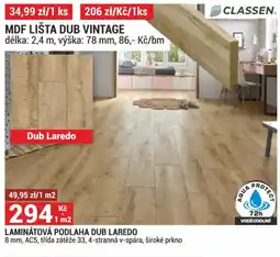 Merkury Market Laminátová podlaha dub laredo nabídka