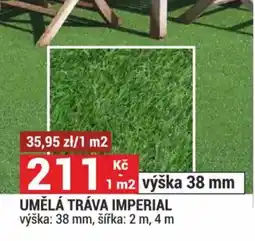 Merkury Market Umělá tráva imperial nabídka