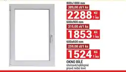 Merkury Market Okno bílé nabídka