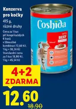 Lidl Konzerva pro kočky nabídka