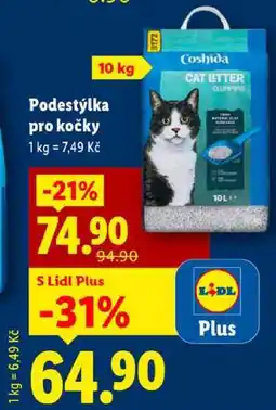 Lidl Podestýlka pro kočky nabídka