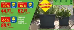 Lidl Květináč s miskou 20/28/40 cm nabídka