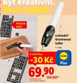 Lidl crelando Gravírovací tužka nabídka