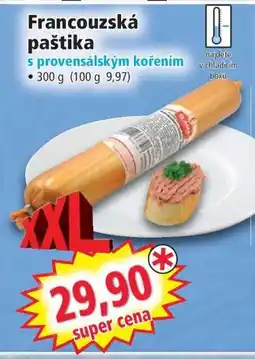 Norma Francouzská paštika nabídka