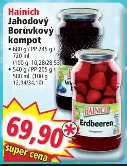 Norma Hainich Jahodový Borůvkový kompot nabídka
