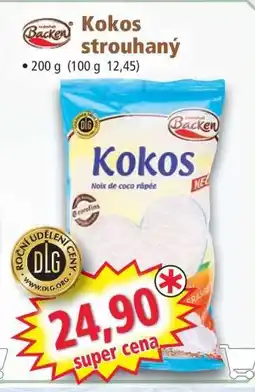 Norma Kokos strouhaný nabídka