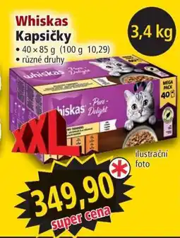 Norma Whiskas Kapsičky nabídka