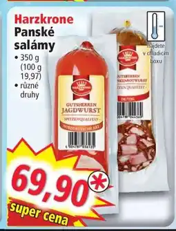 Norma Harzkrone Panské salámy nabídka