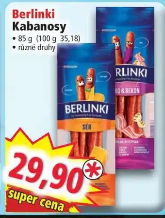 Norma Berlinki Kabanosy nabídka