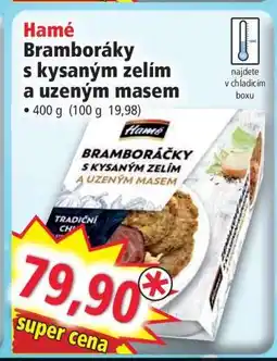 Norma Hamé Bramboráky s kysaným zelím a uzeným masem nabídka