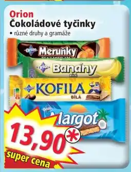 Norma Orion čokoládové tyčinky nabídka