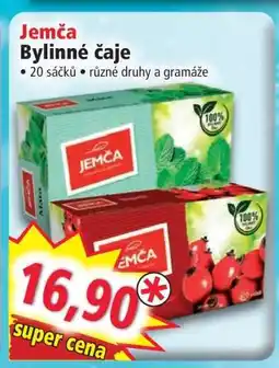 Norma Jemča bylinné čaje nabídka