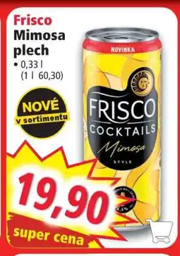 Norma Frisco Mimosa plech nabídka