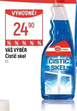 Globus VÁŠ VÝBĚR Čistič skel nabídka