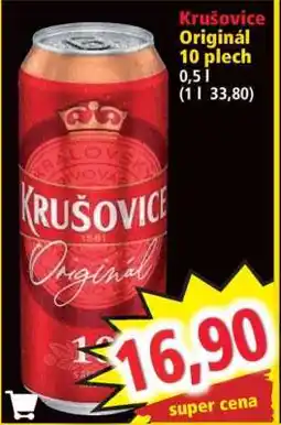 Norma Krušovice Originál 10 plech nabídka