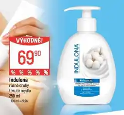 Globus Indulona různé druhy tekuté mýdlo nabídka