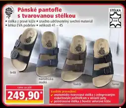 Norma Pánské pantofle s tvarovanou stélkou nabídka