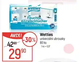 Globus Wetties univerzální ubrousky 80 ks nabídka