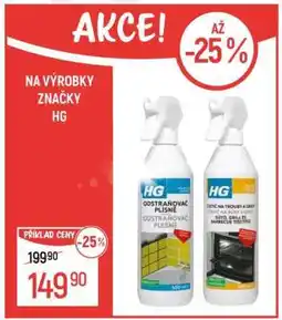 Globus Výrobky značky HG nabídka