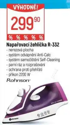 Globus Napařovací žehlička R-332 nabídka