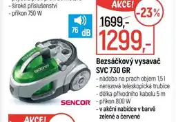 Globus Bezsáčkový vysavač SVC 730 GR nabídka