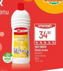 Globus VÁŠ VÝBĚR Čisticí krém nabídka