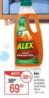 Globus Alex čisticí prostředky na podlahu nabídka