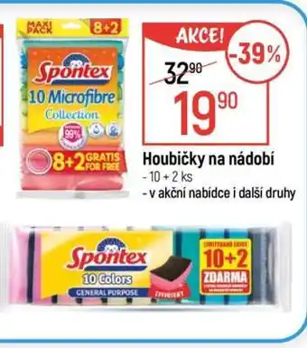 Globus Houbičky na nádobí nabídka
