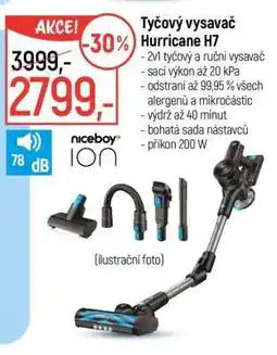 Globus Tyčový vysavač Hurricane H7 nabídka