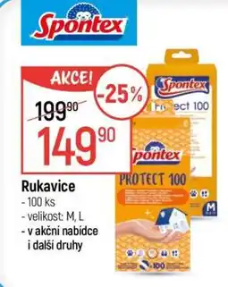 Globus Spontex rukavice nabídka