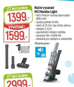 Globus Ruční vysavač M3 Mamba Light nabídka