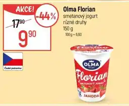 Globus Olma Florian smetanový jogurt nabídka