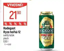 Globus Radegast Ryze Hořká 12 nabídka