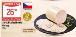 Globus Selská kuřecí šunka Globus nabídka