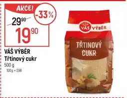 Globus VÁŠ VÝBĚR Třtinový cukr nabídka