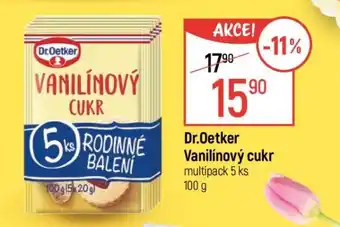 Globus Dr. Oetker Vanilínový cukr nabídka