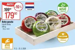 Globus Baby gouda nabídka