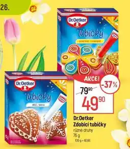 Globus DR. OETKER ZDOBICÍ TUBIČKY nabídka