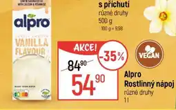 Globus Alpro rostlinný nápoj nabídka