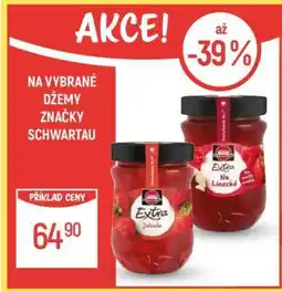 Globus Vybrané džemy značky Schwartau nabídka