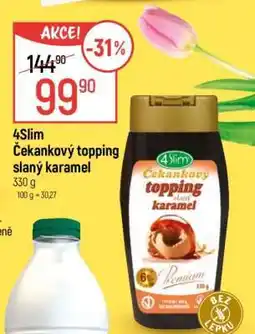 Globus 4Slim Čekankový topping slaný karamel nabídka