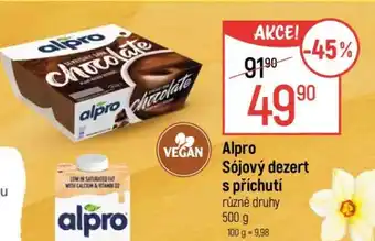 Globus ALPRO sójový dezert s příchutí nabídka