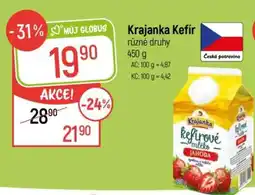 Globus Krajanka kefír nabídka