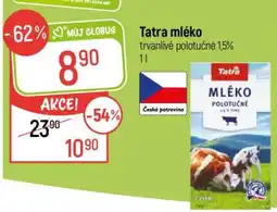 Globus Tatra mléko nabídka
