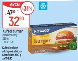 Globus Kuřecí burger nabídka